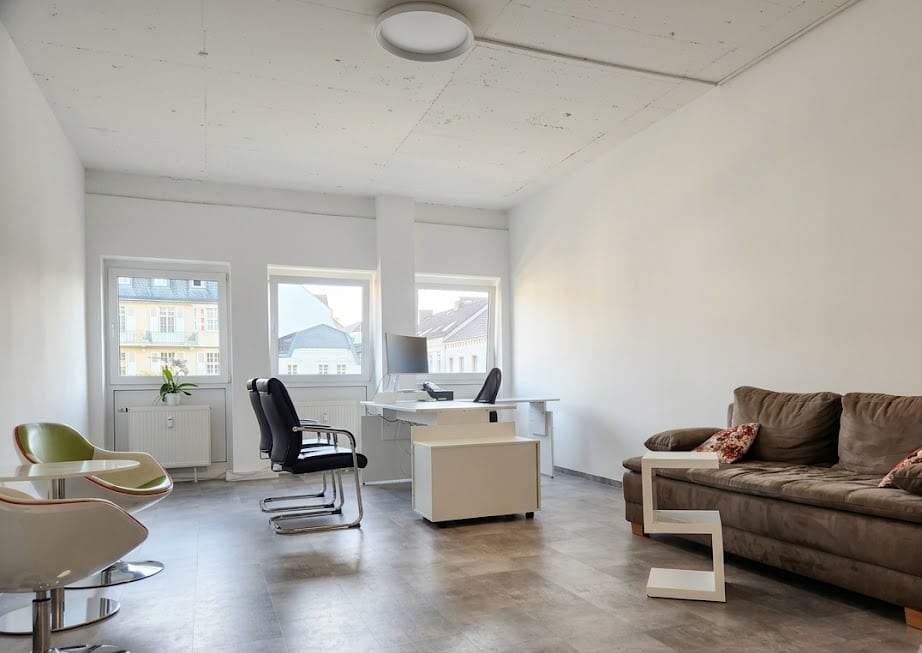 Heller, ruhiger Therapieraum